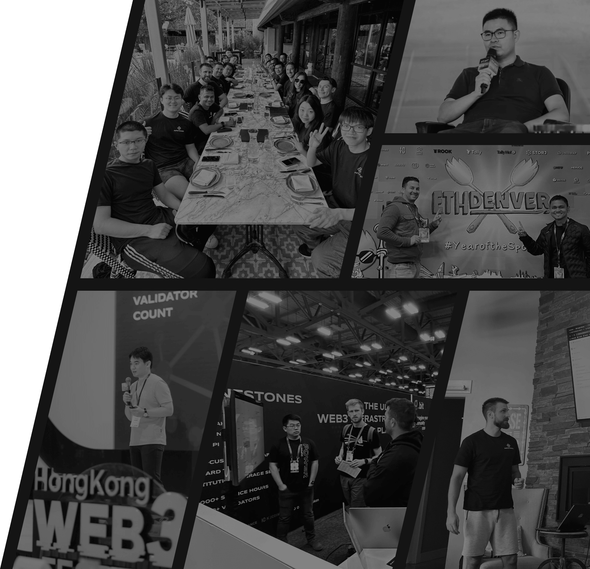 InfStones team at conferences and events