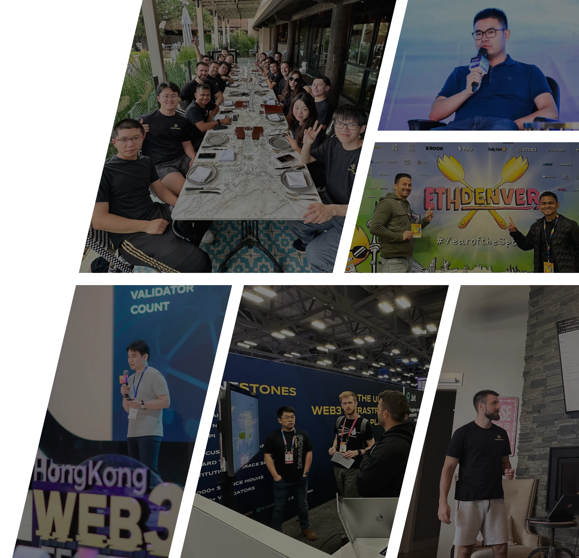 InfStones team at conferences and events
